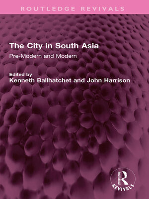 cover image of The City in South Asia